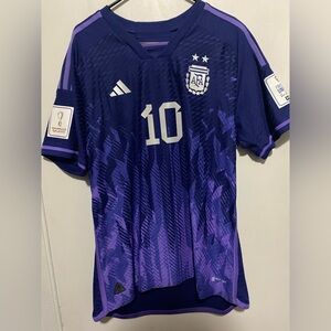 Adidas Football Soccer Argentina National Team Player Version 2022 Xl